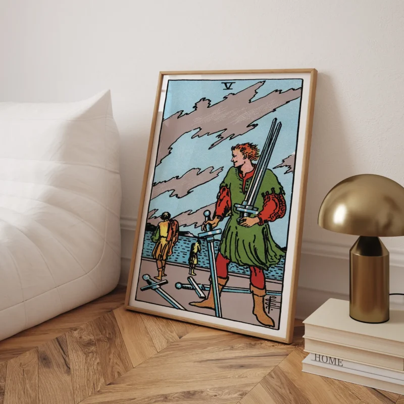 Five of Swords :Tarot Card