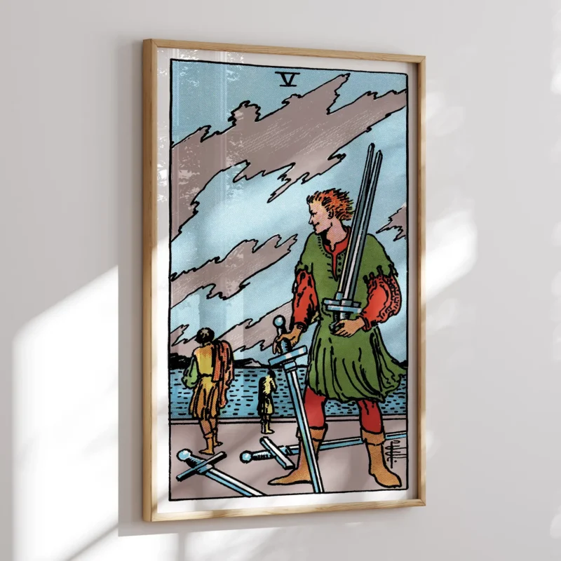 Five of Swords :Tarot Card