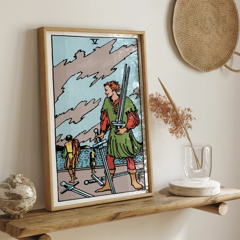 Five of Swords :Tarot Card