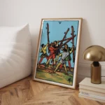 Five of Wands :Tarot Card