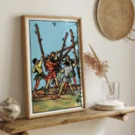 Five of Wands :Tarot Card