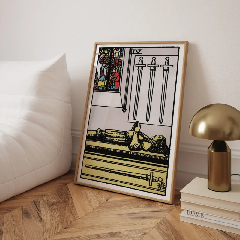 Four of Swords :Tarot Card