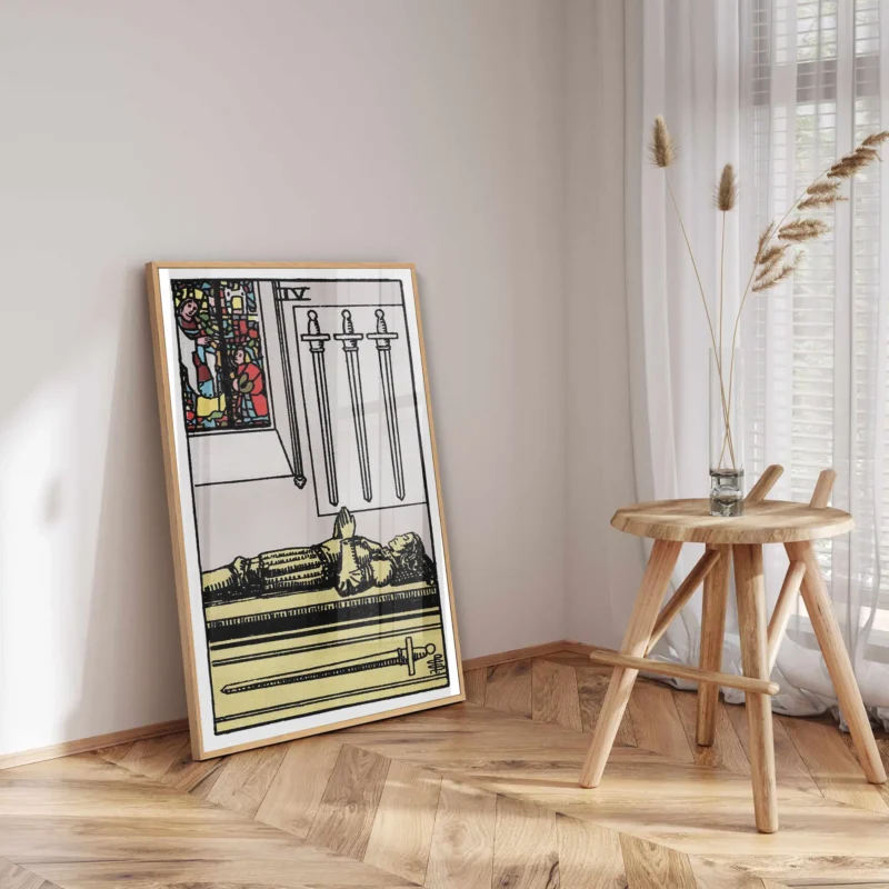 Four of Swords :Tarot Card