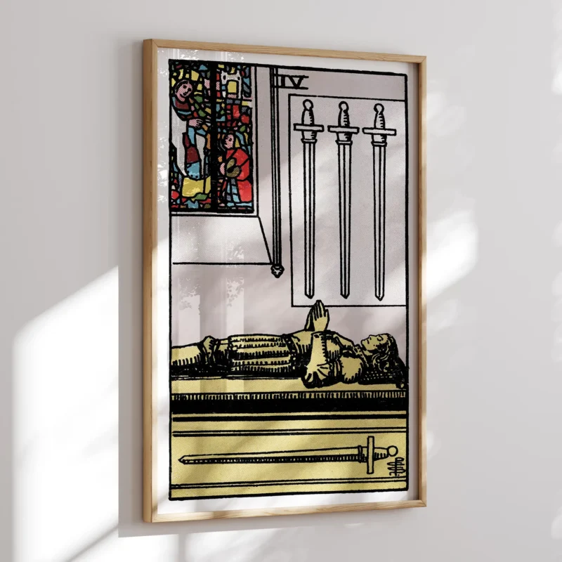 Four of Swords :Tarot Card