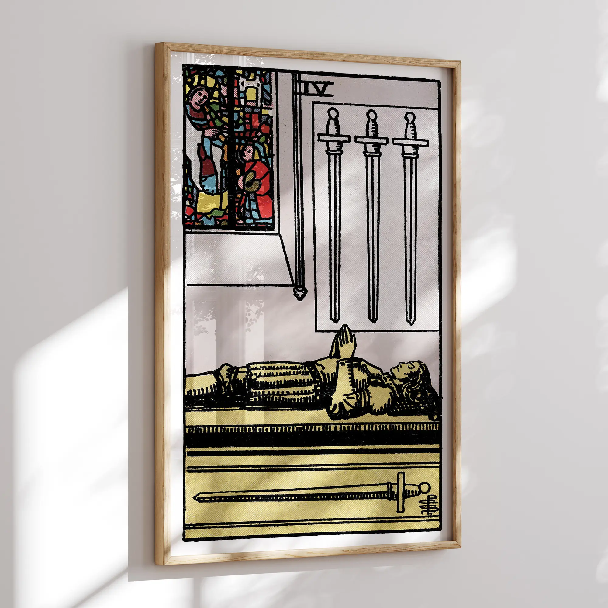 Four of Swords :Tarot Card