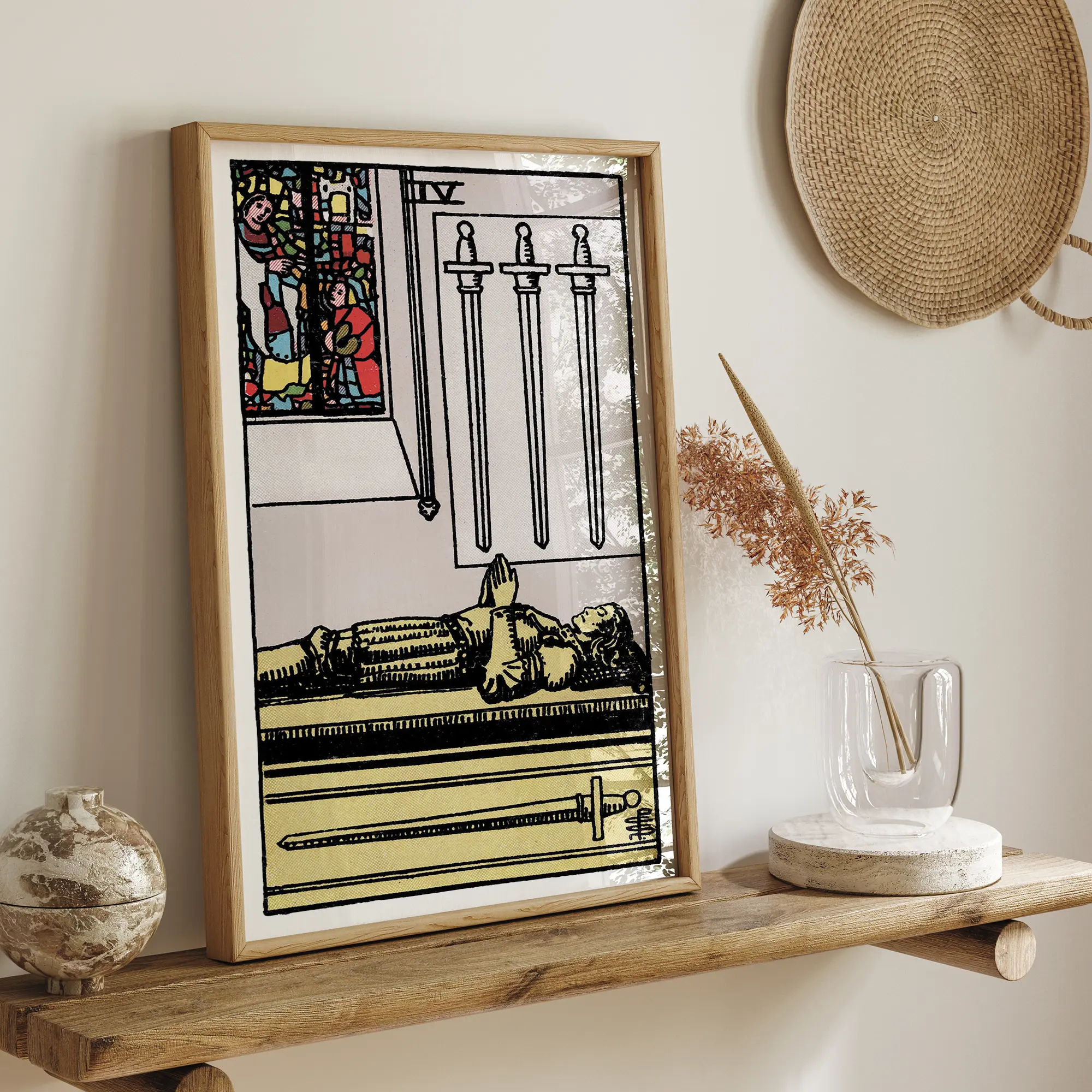 Four of Swords :Tarot Card