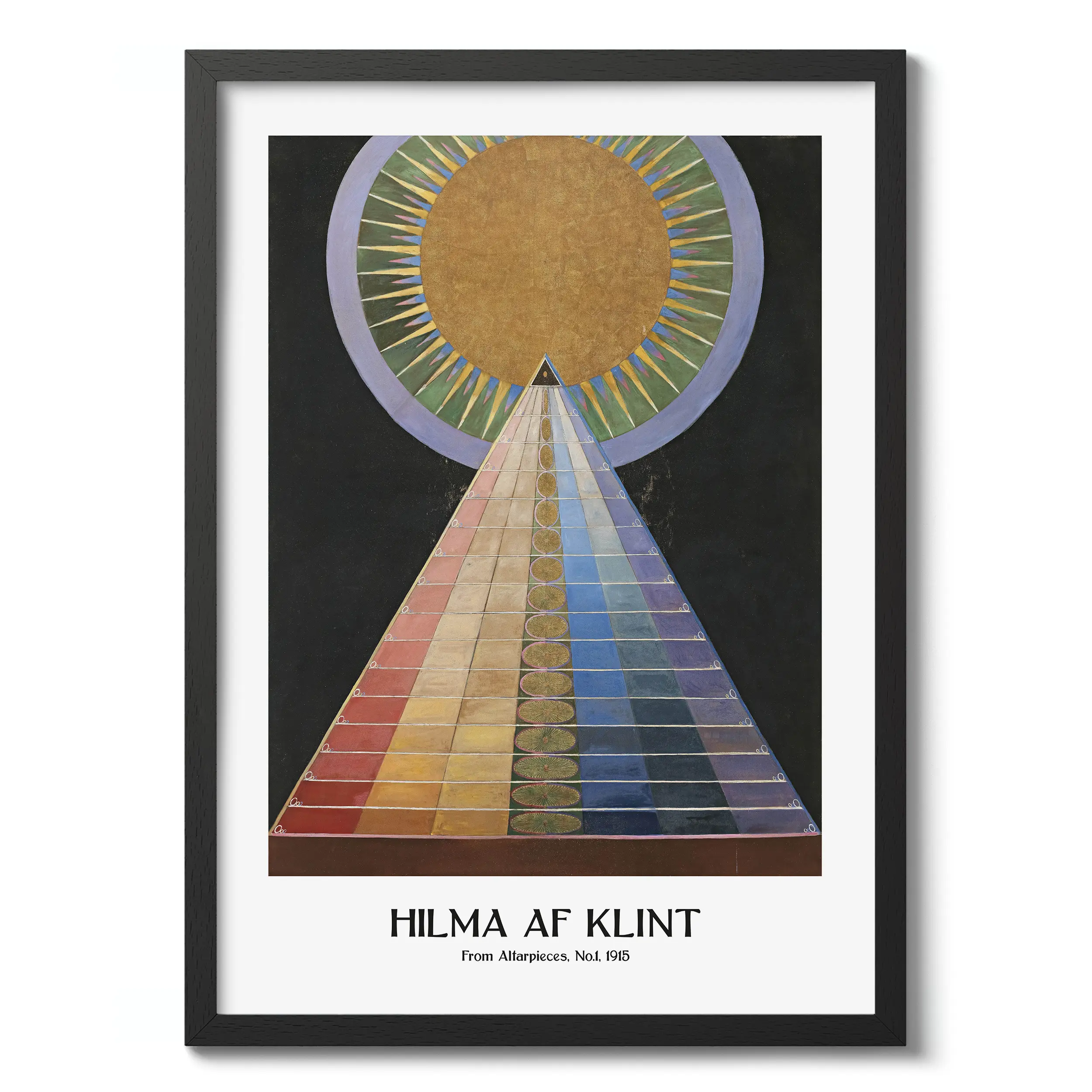 From Altarpiece No. 1 :Hilma af Klint