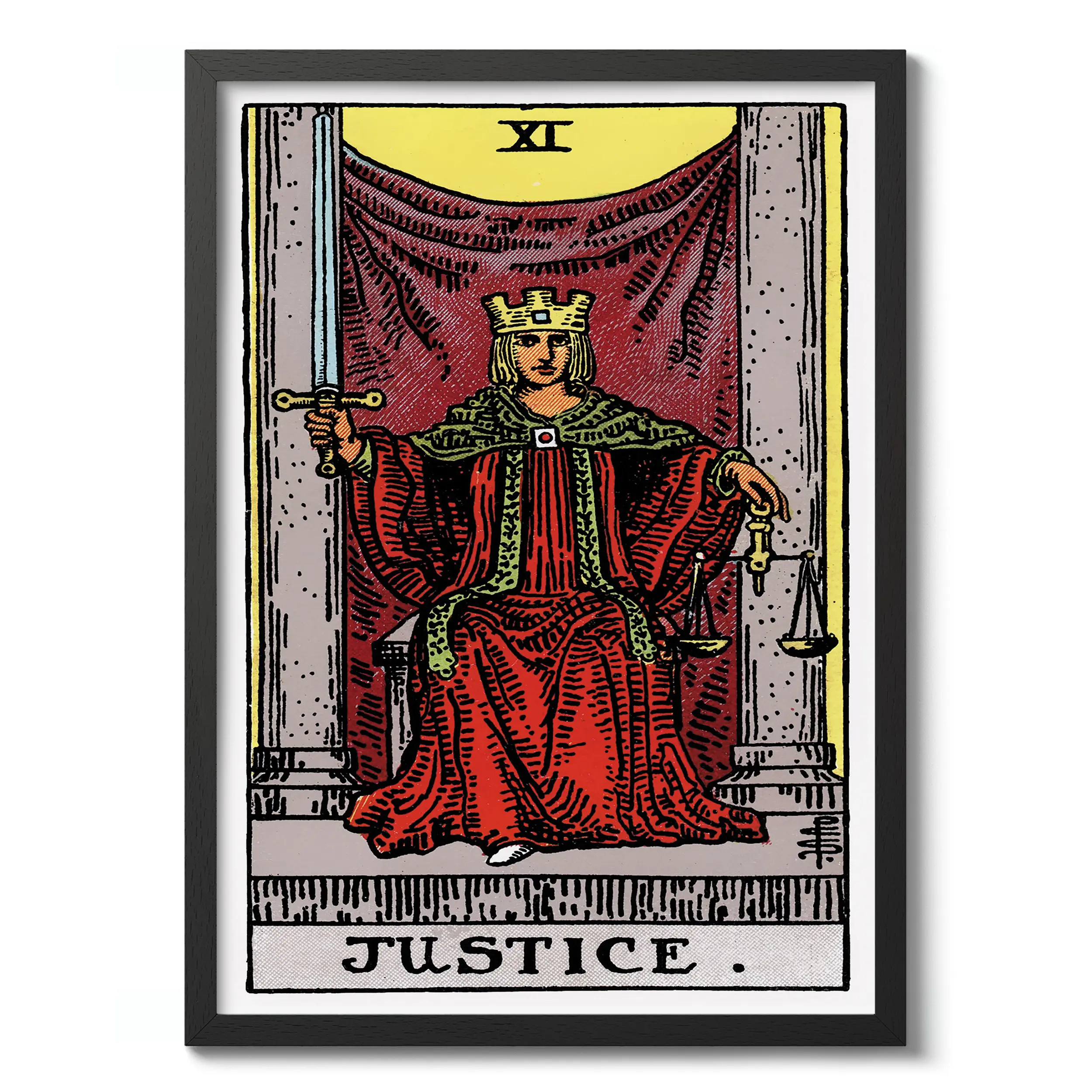 Justice :Tarot Card