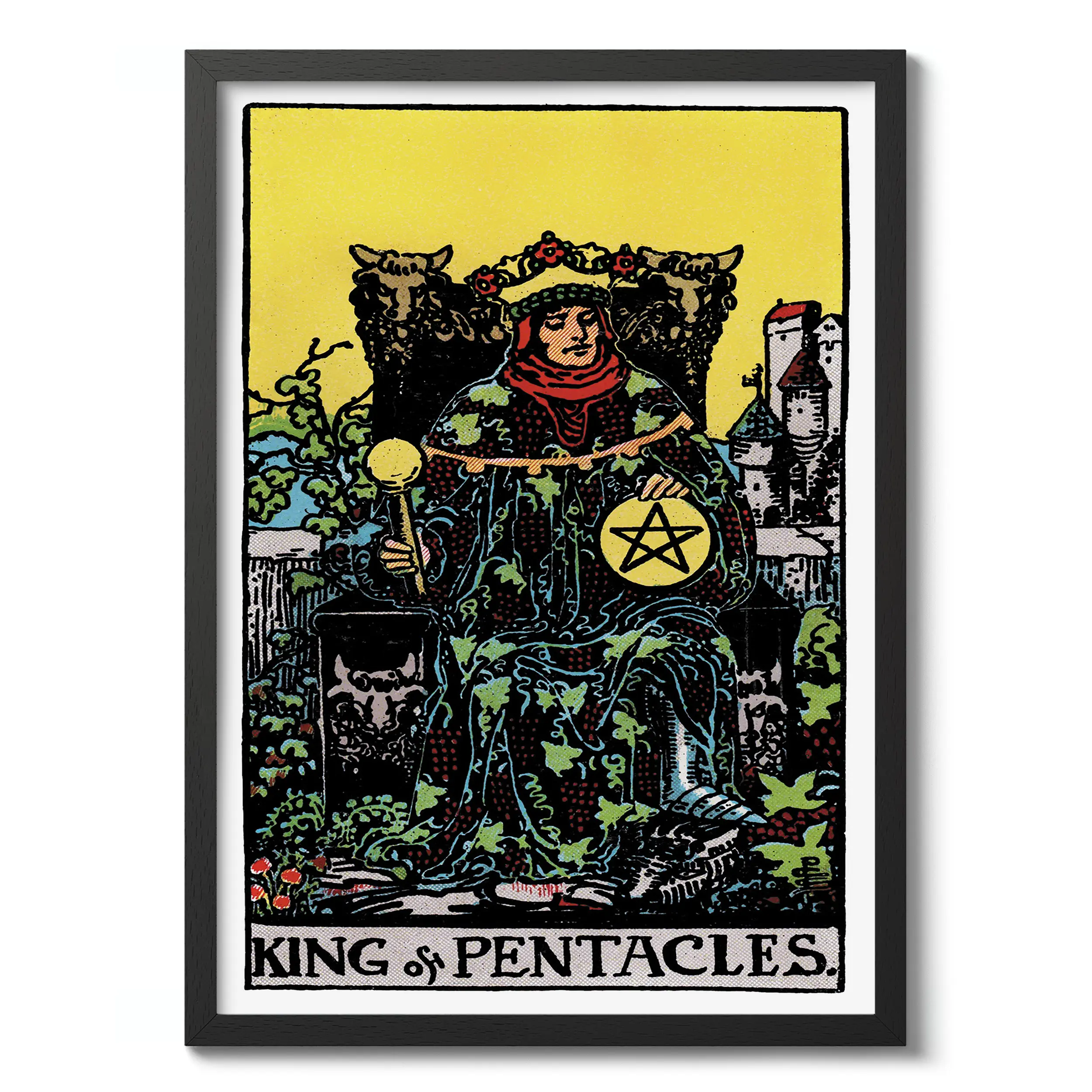 King of Pentacles :Tarot Card