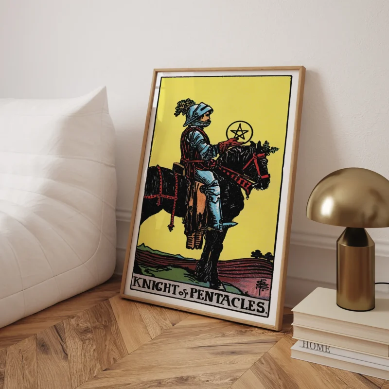 Knight of Pentacles :Tarot Card