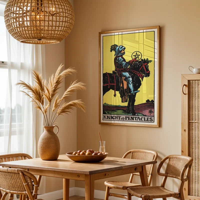 Knight of Pentacles :Tarot Card