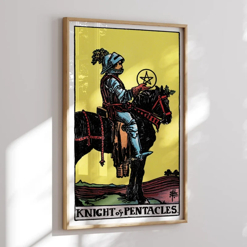 Knight of Pentacles :Tarot Card