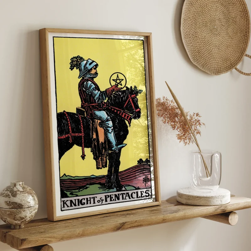 Knight of Pentacles :Tarot Card