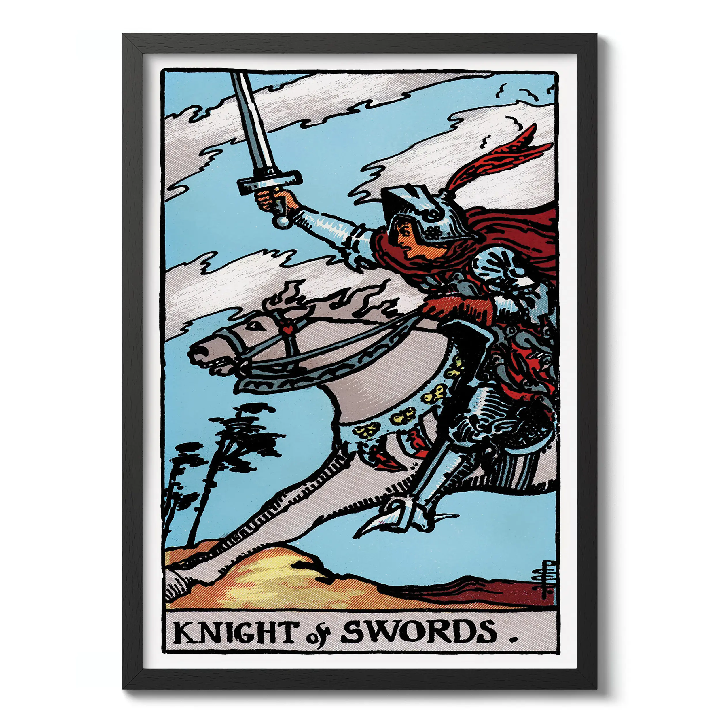 Knight of Swords :Tarot Card