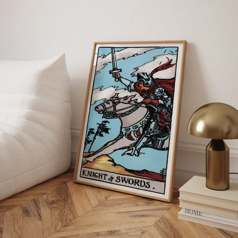 Knight of Swords :Tarot Card