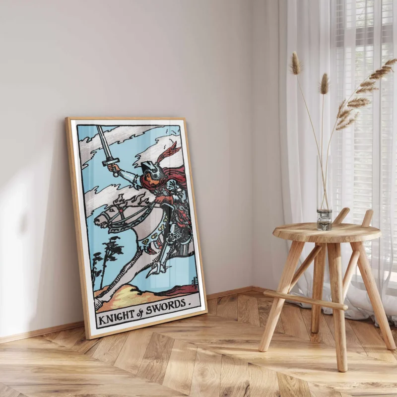 Knight of Swords :Tarot Card