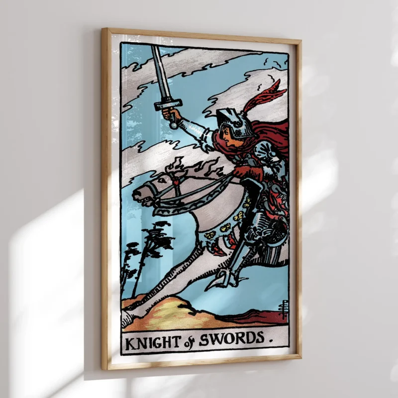Knight of Swords :Tarot Card