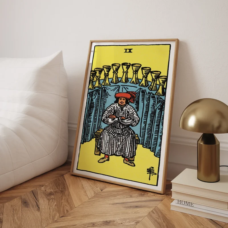 Nine of Cups :Tarot Card