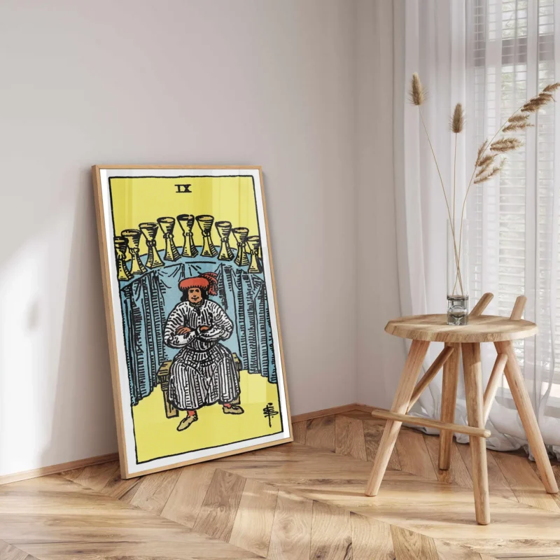 Nine of Cups :Tarot Card