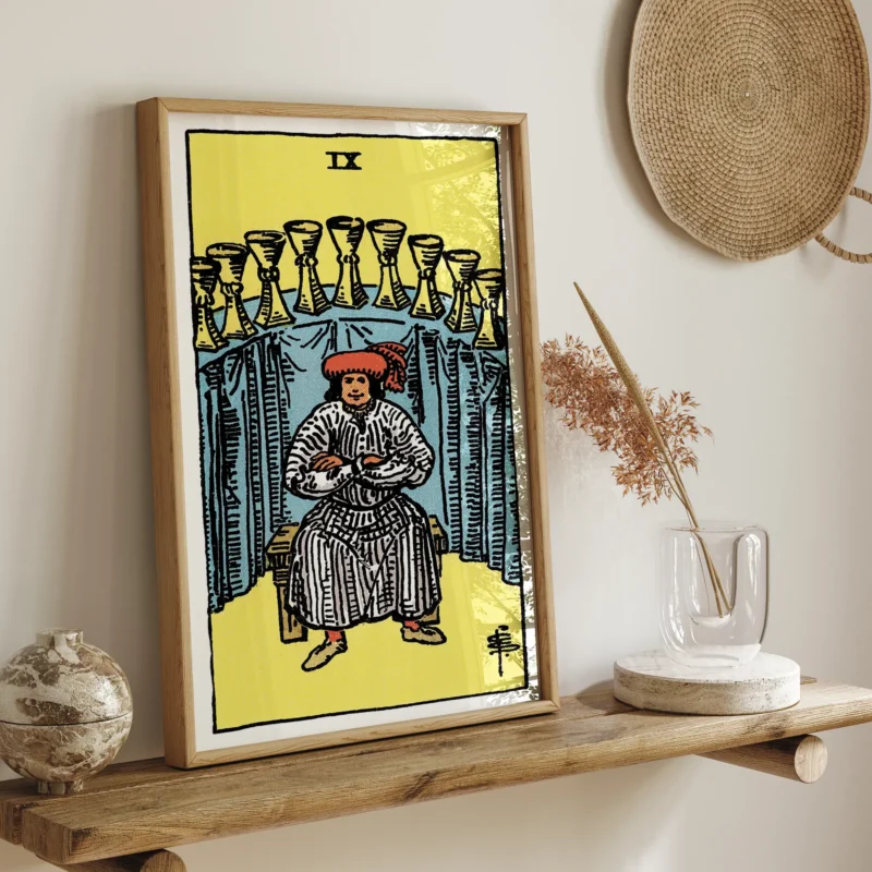 Nine of Cups :Tarot Card