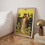 Nine of Pentacles :Tarot Card
