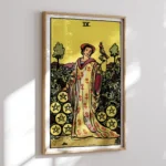 Nine of Pentacles :Tarot Card