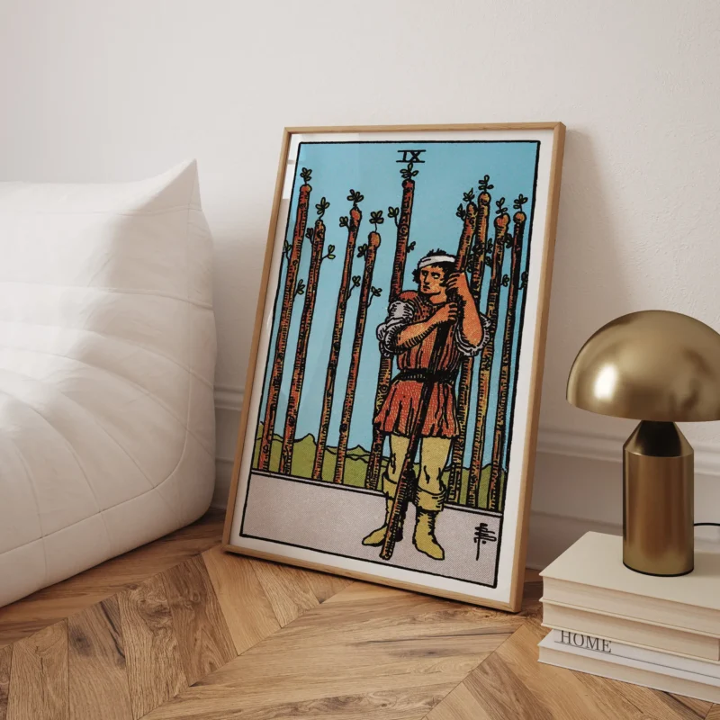 Nine of Wands :Tarot Card