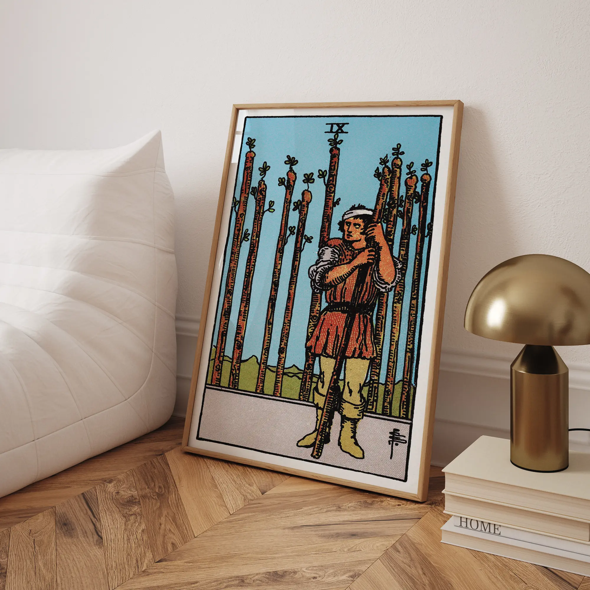 Nine of Wands :Tarot Card