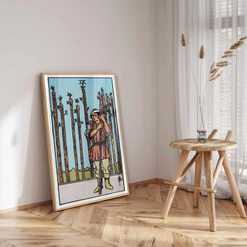 Nine of Wands :Tarot Card
