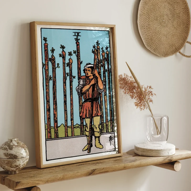 Nine of Wands :Tarot Card