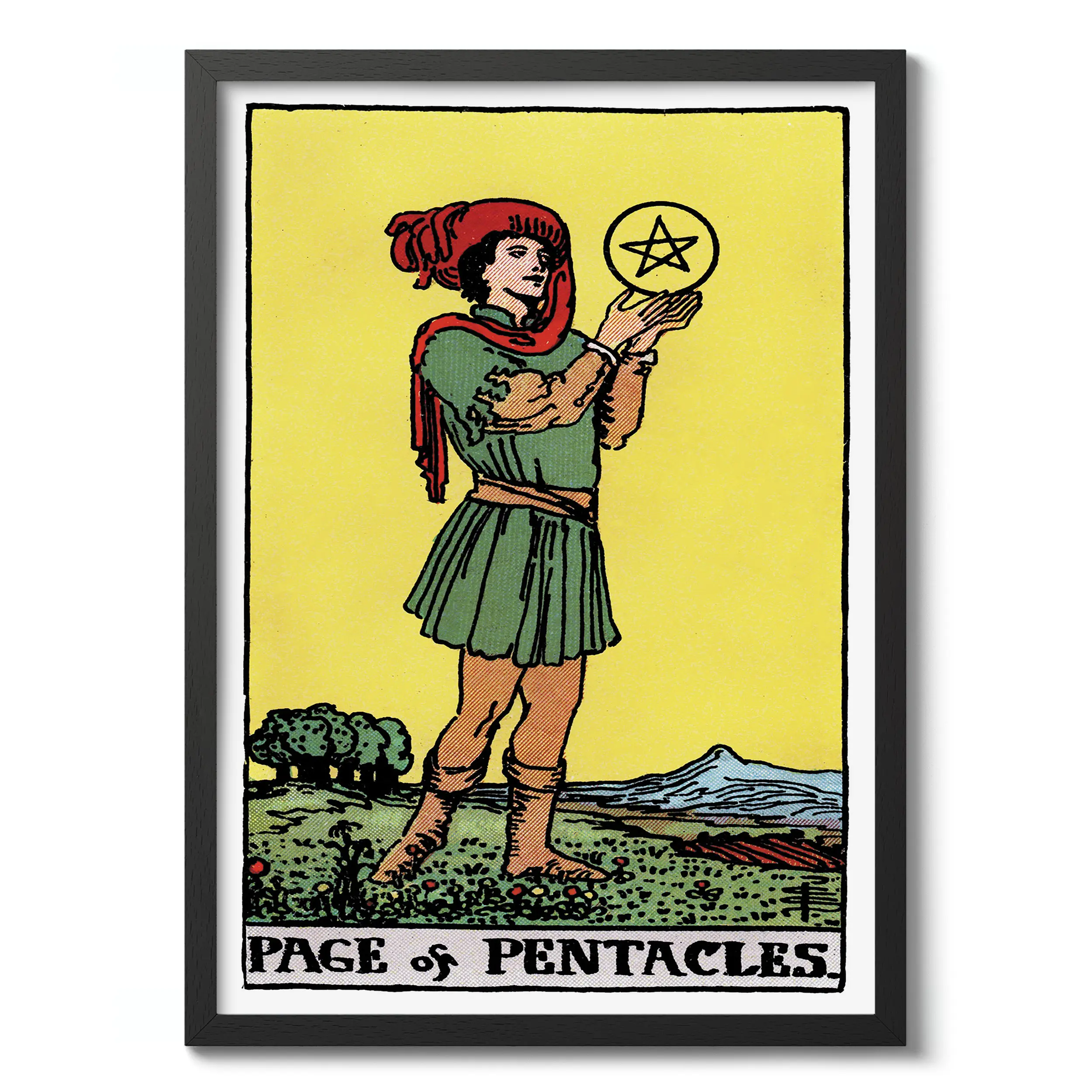 Page of Pentacles :Tarot Card