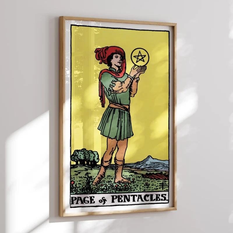 Page of Pentacles :Tarot Card