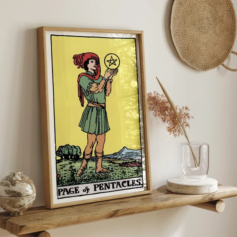 Page of Pentacles :Tarot Card