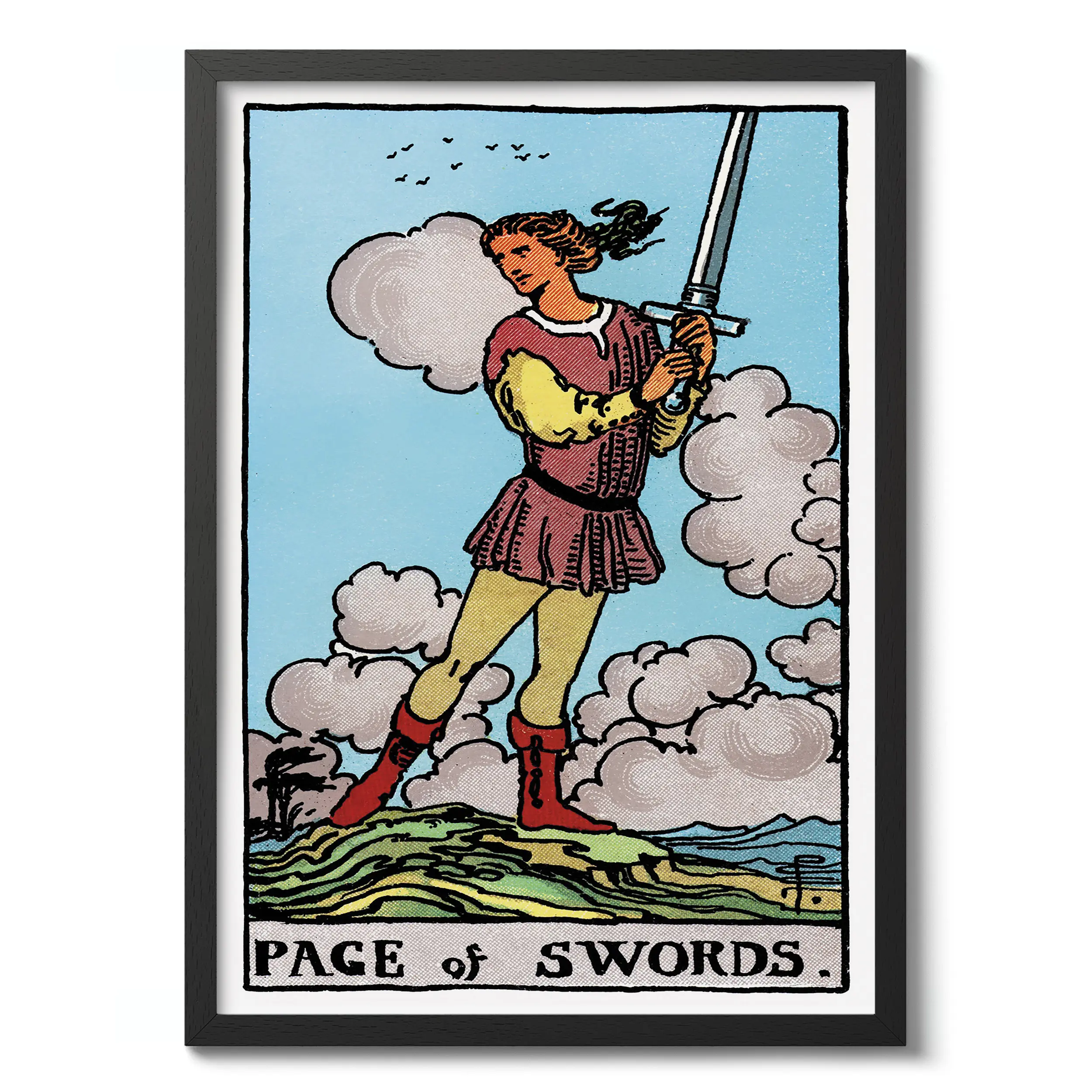 Page of Swords :Tarot Card