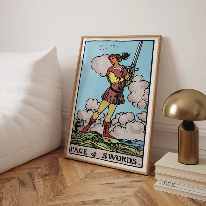 Page of Swords :Tarot Card