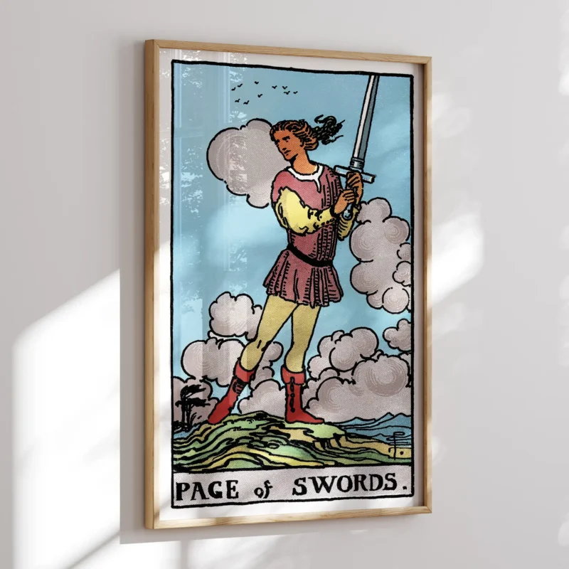Page of Swords :Tarot Card
