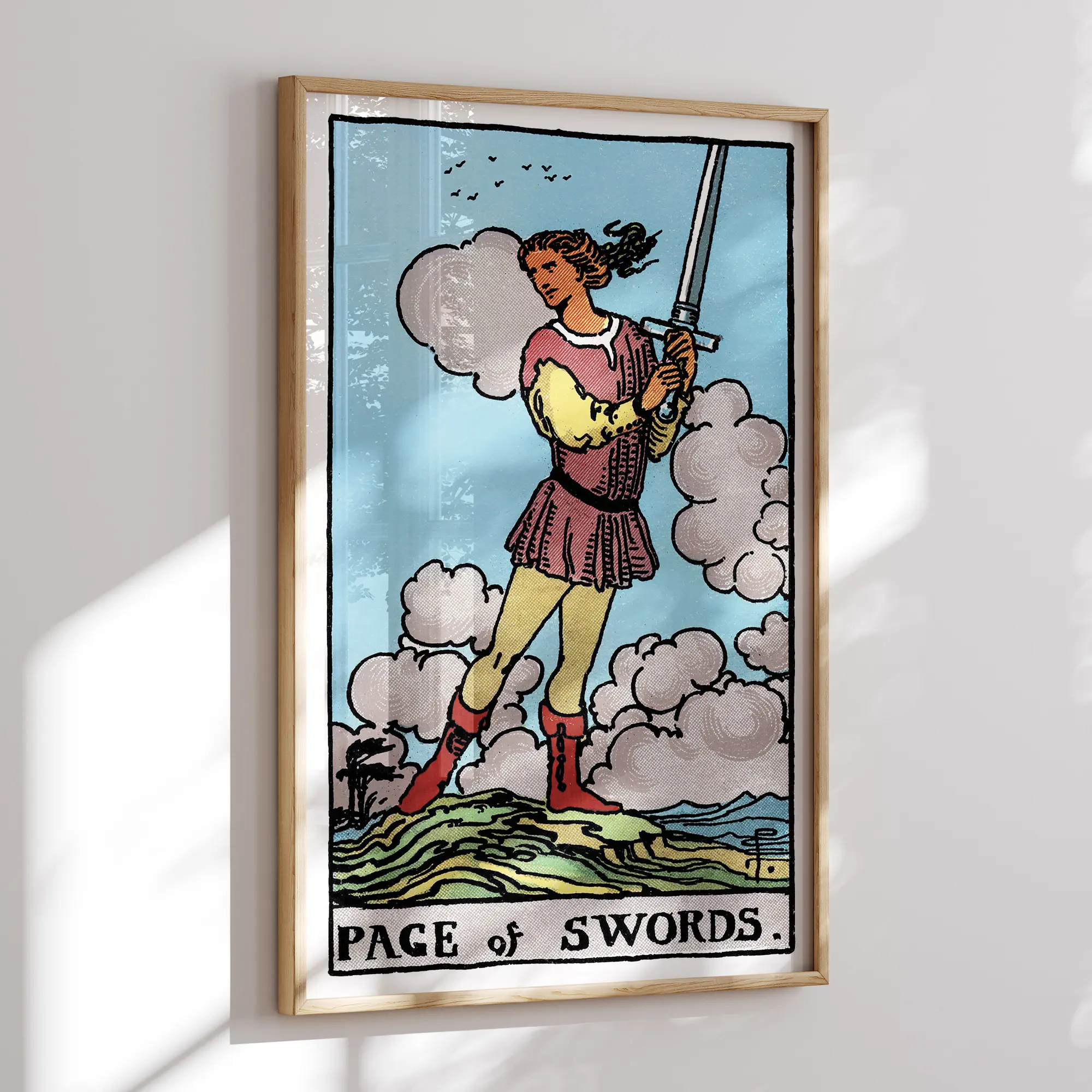 Page of Swords :Tarot Card