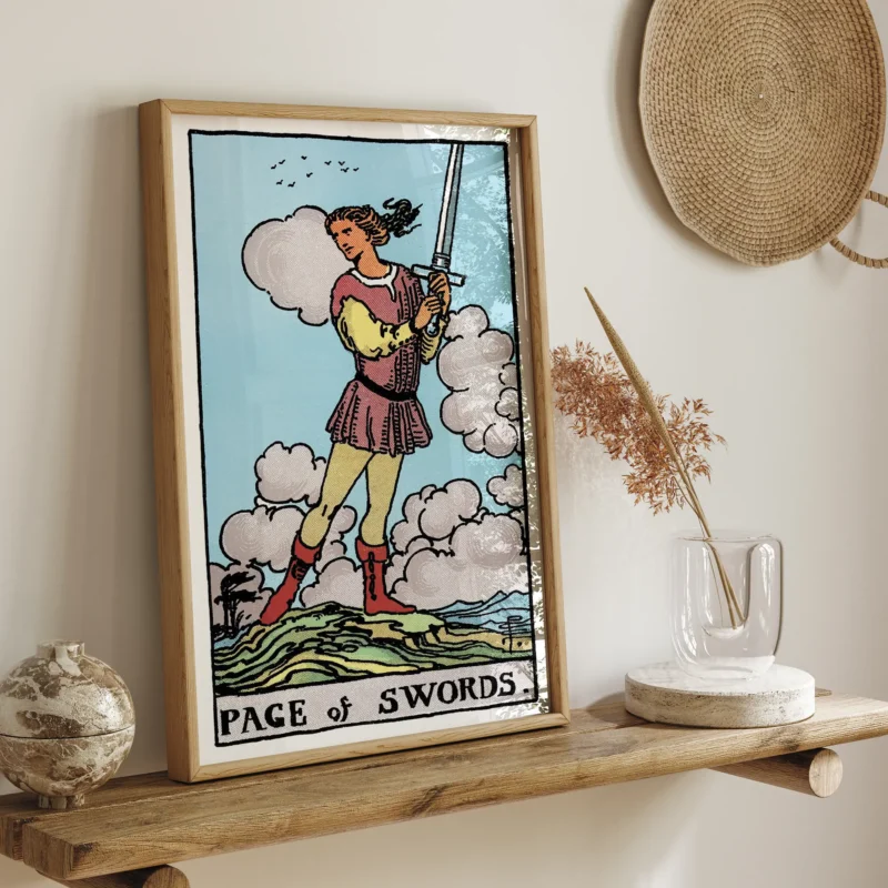 Page of Swords :Tarot Card