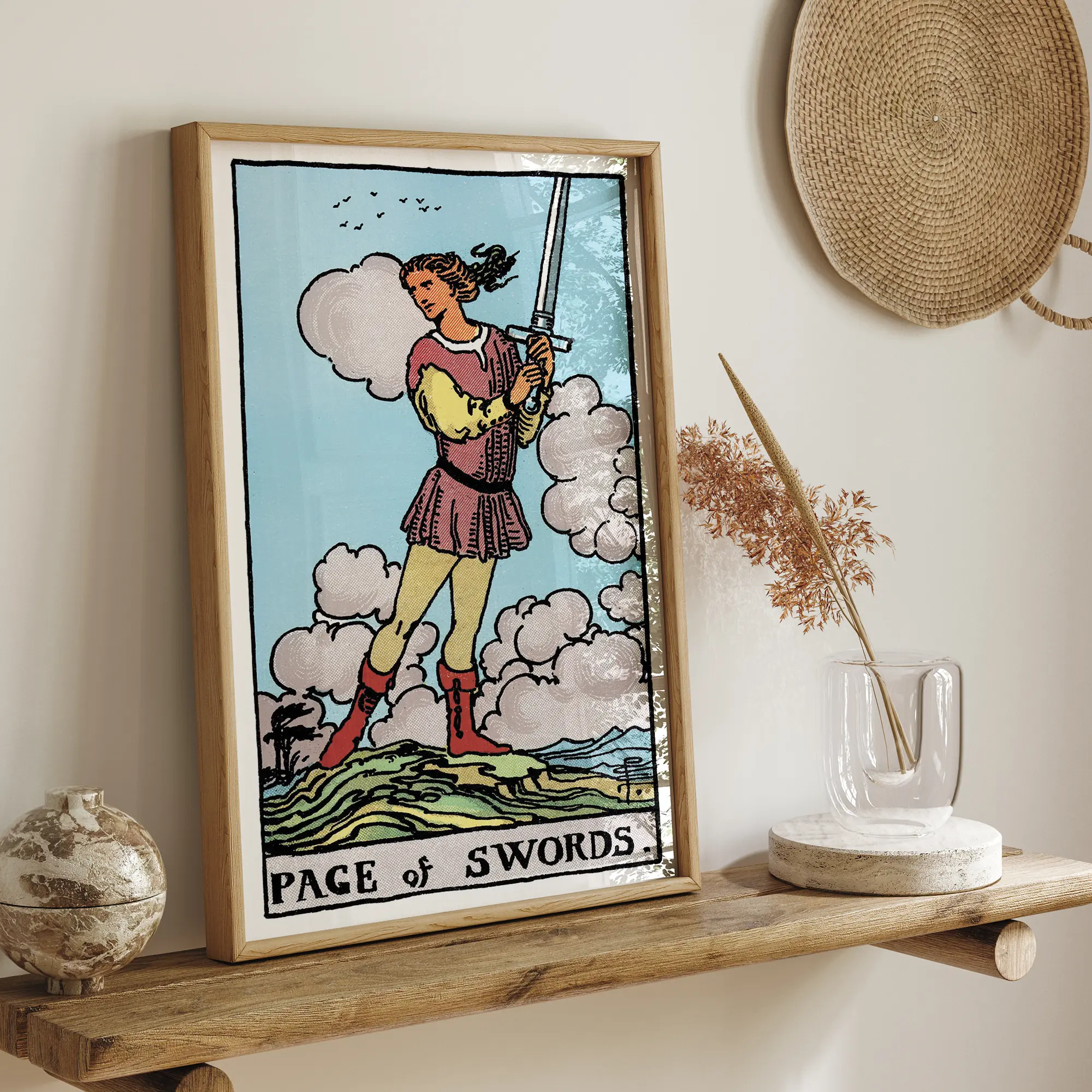 Page of Swords :Tarot Card