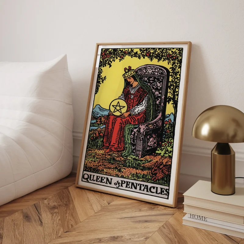 Queen of Pentacles :Tarot Card