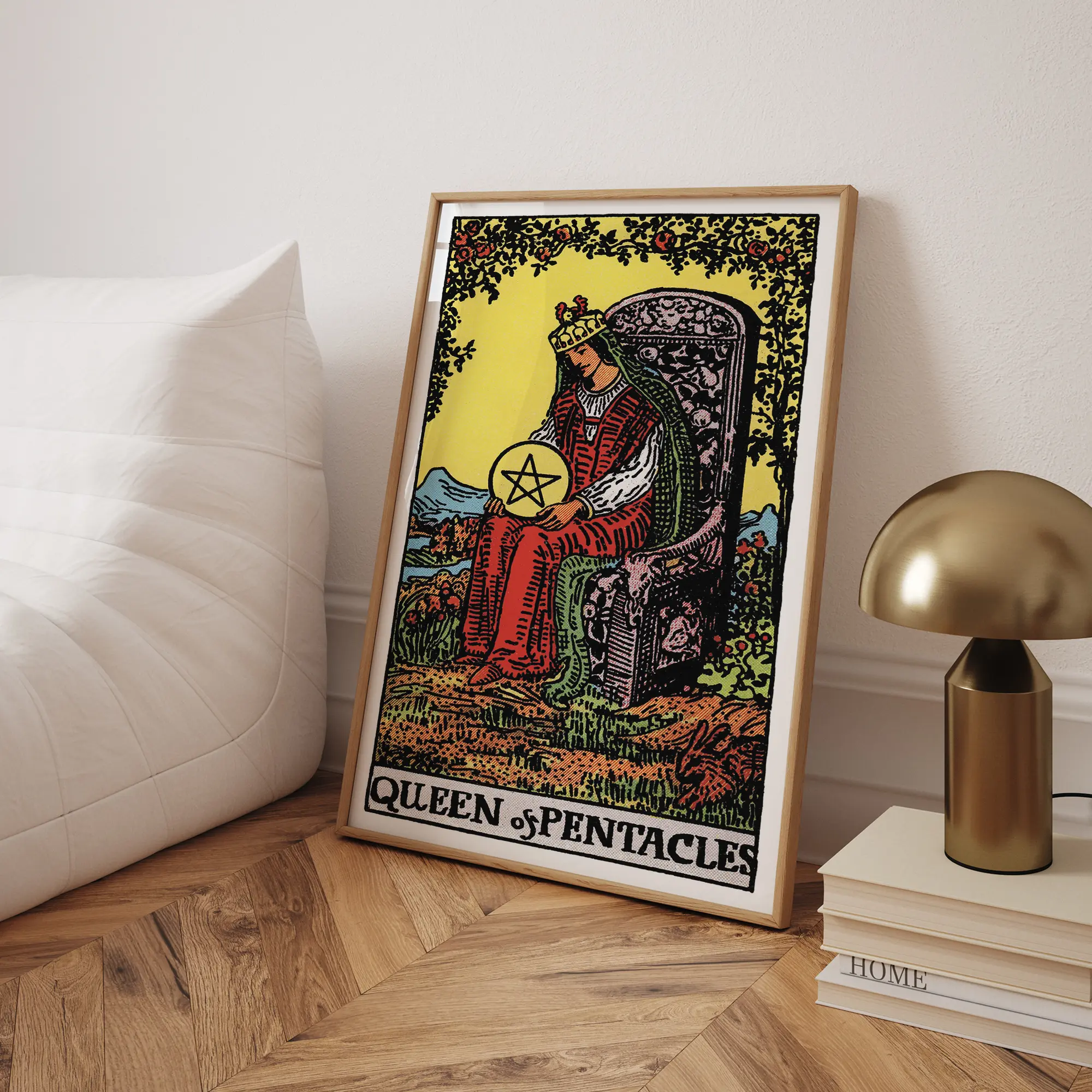Queen of Pentacles :Tarot Card