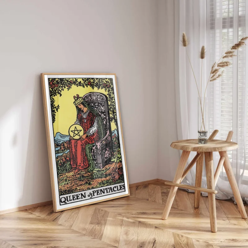 Queen of Pentacles :Tarot Card
