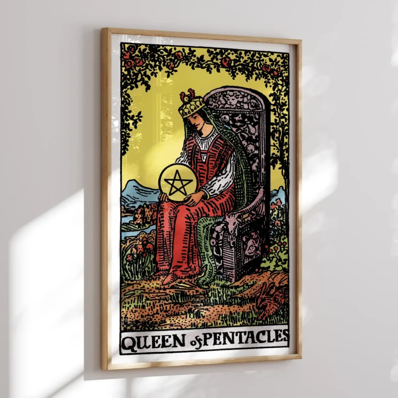 Queen of Pentacles :Tarot Card