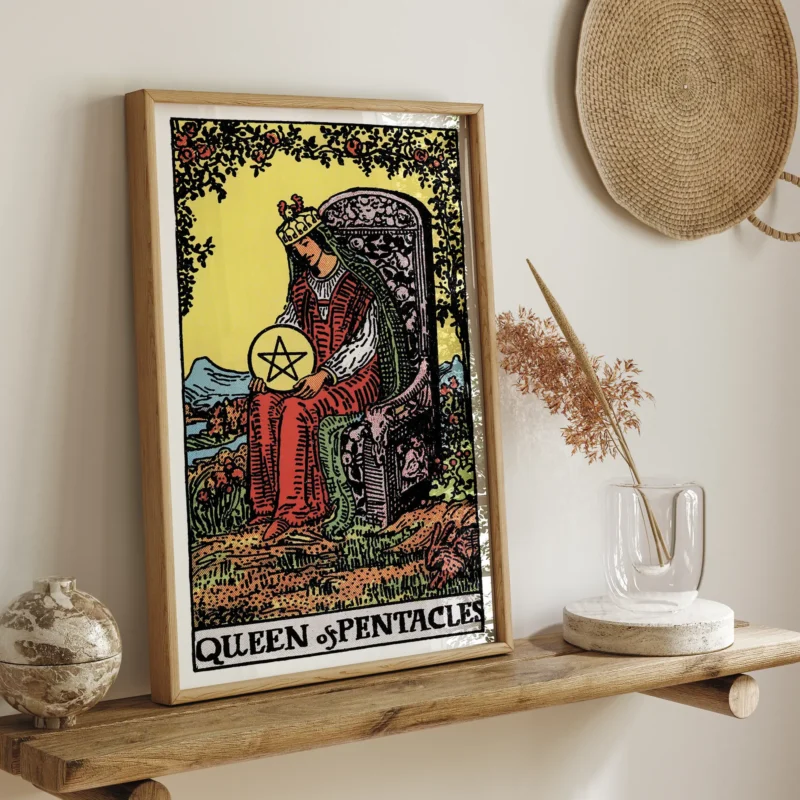 Queen of Pentacles :Tarot Card