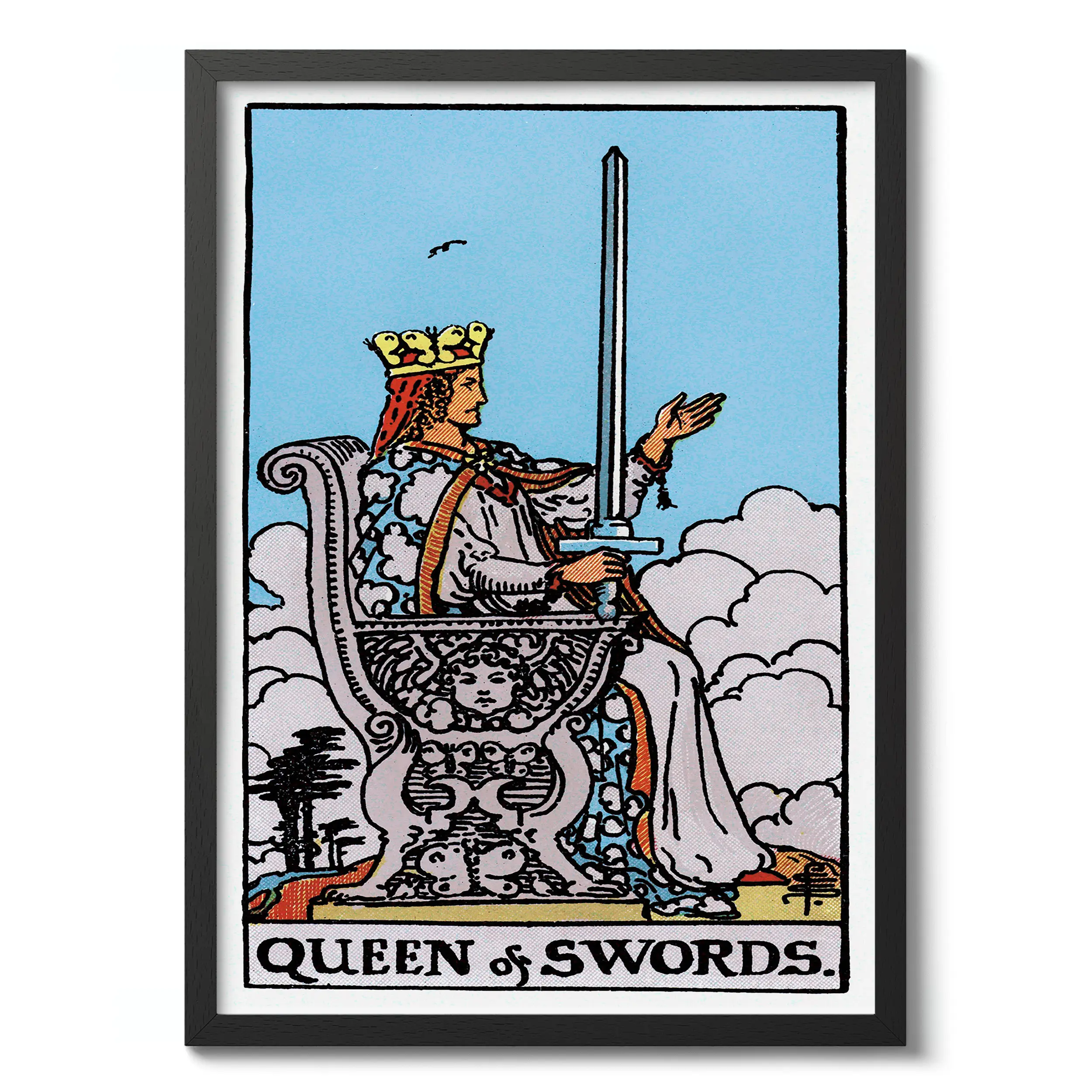 Queen of Swords :Tarot Card