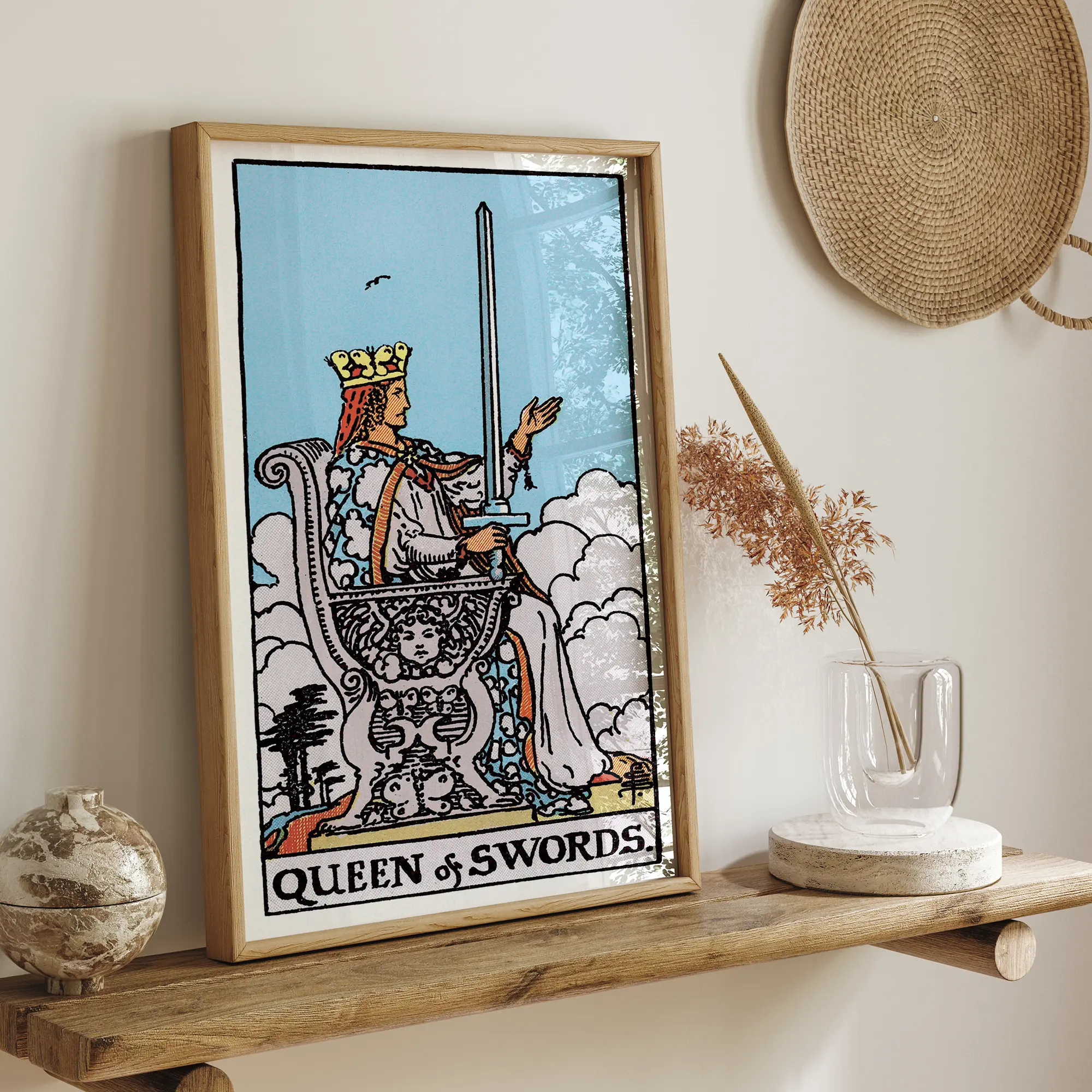 Queen of Swords :Tarot Card