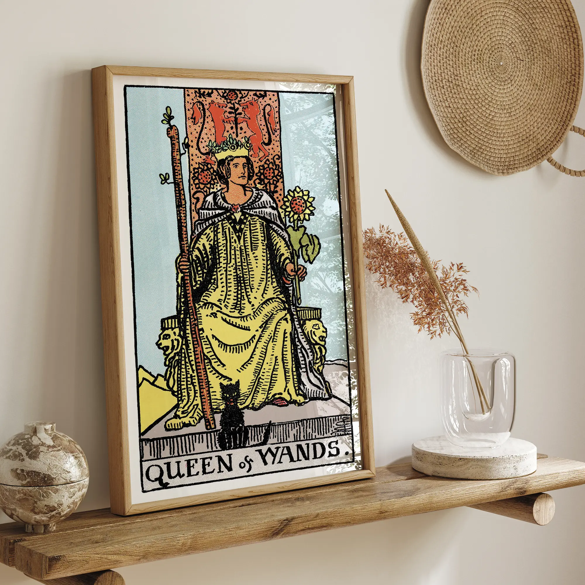 Queen of Wands :Tarot Card
