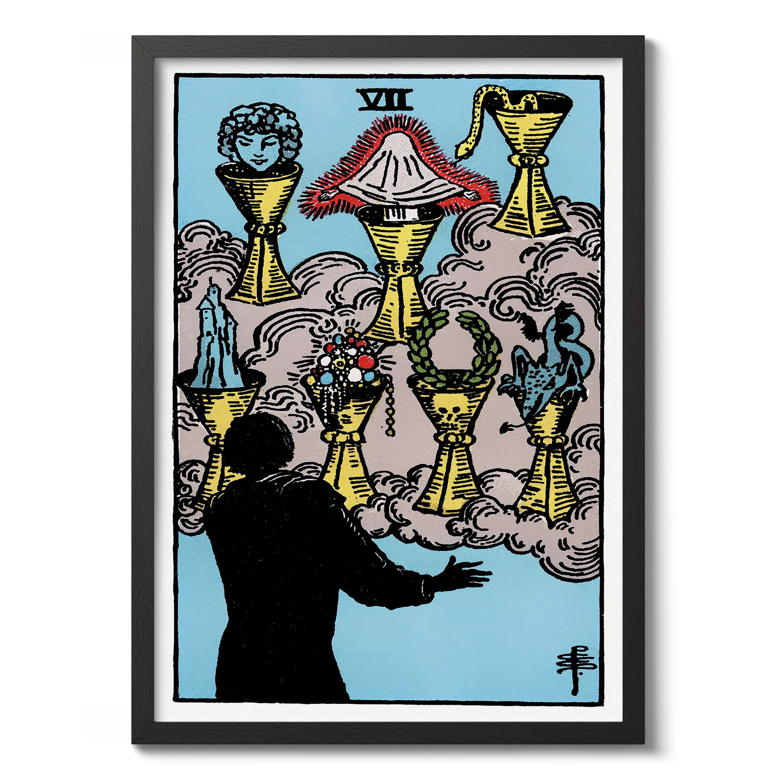 Seven of Cups :Tarot Card