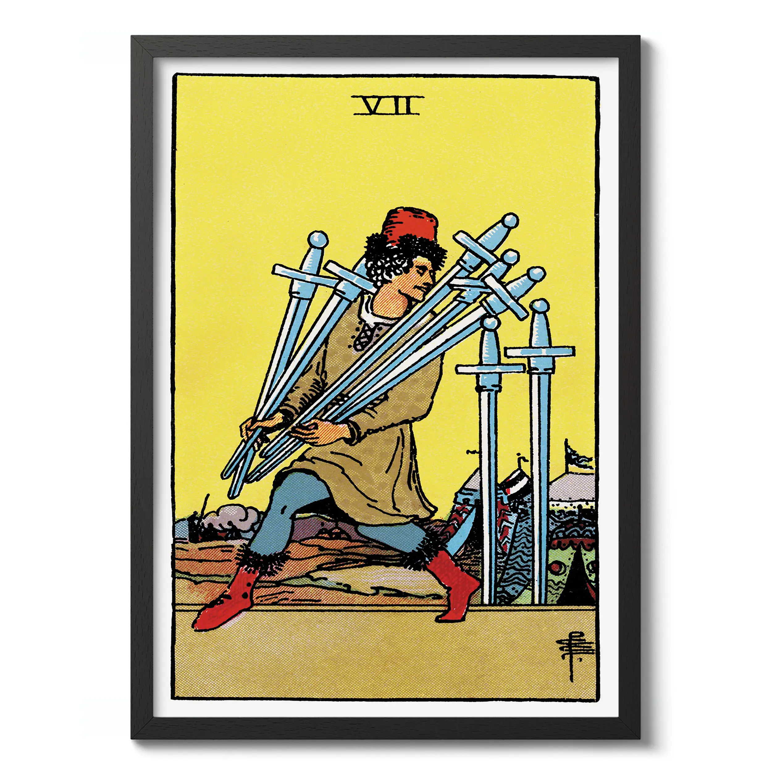 Seven of Swords :Tarot Card