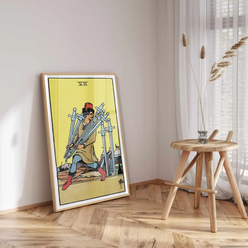 Seven of Swords :Tarot Card